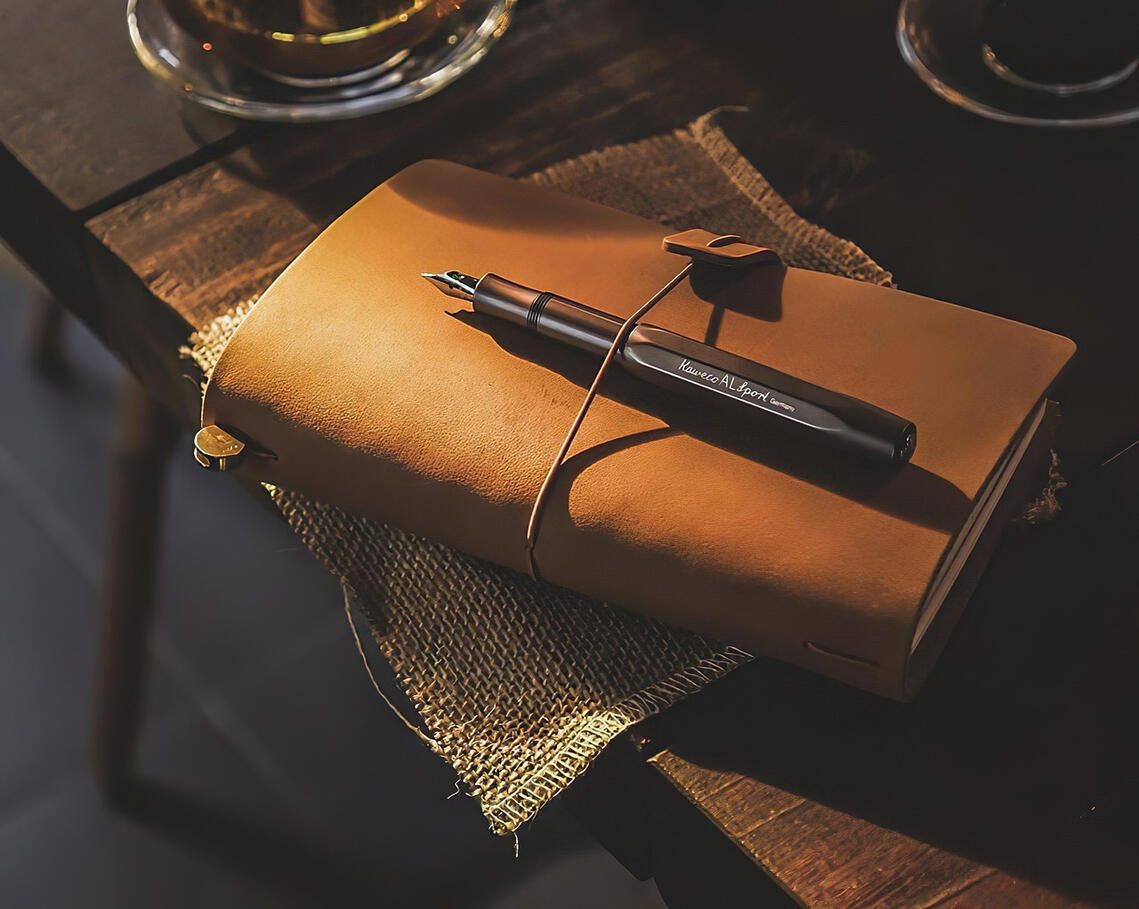 Notebook and Pen